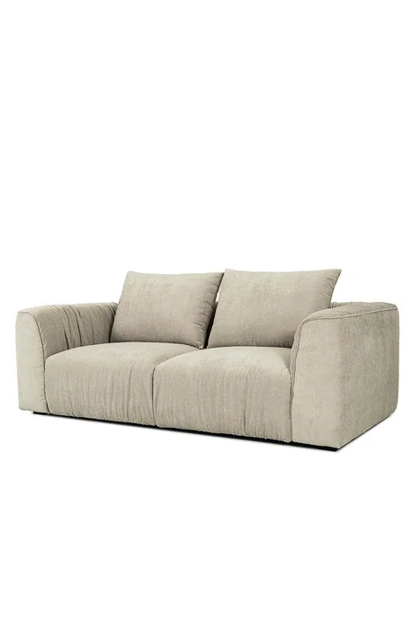 SOFA CORSO 216X105X80CM TELA BEIGE - Sillones y sofás, Uruguay | Vinibel, vista 2