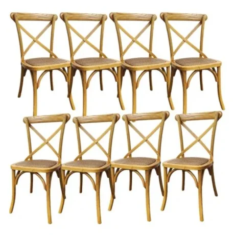 Promo 8 Sillas Vienesa en Madera natural - Sillas, Uruguay | La Cueva Muebles, vista 10