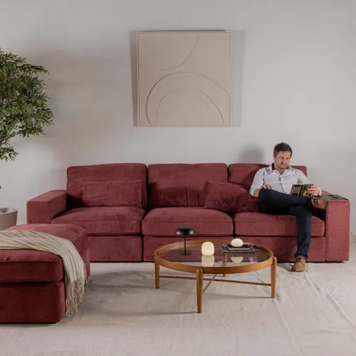 Sofá Treviso / Bordeaux - Sillones y sofás, Uruguay | Fabrica Italiana