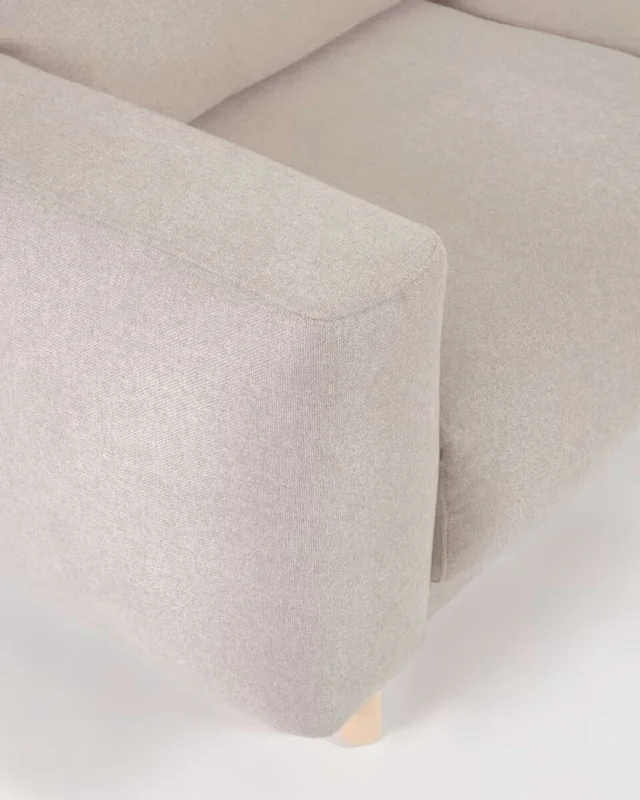 Sofá Singa 3 Plazas - Beige 215 Cm en Beige - Sillones y sofás, Uruguay | Kavehome, vista 4