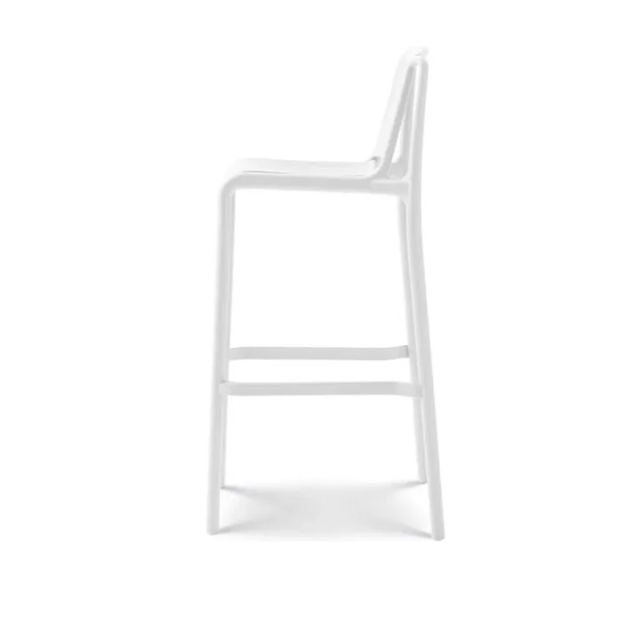 Banqueta La Roche Blanco en Blanco - Butacas, banquetas y puffs, Uruguay | Decotech, vista 6