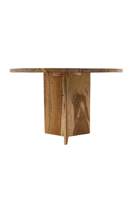 MESA COMEDOR CREST 120DIAMX75CM H en Madera natural - Mesas de comedor, Uruguay | Vinibel, vista 2