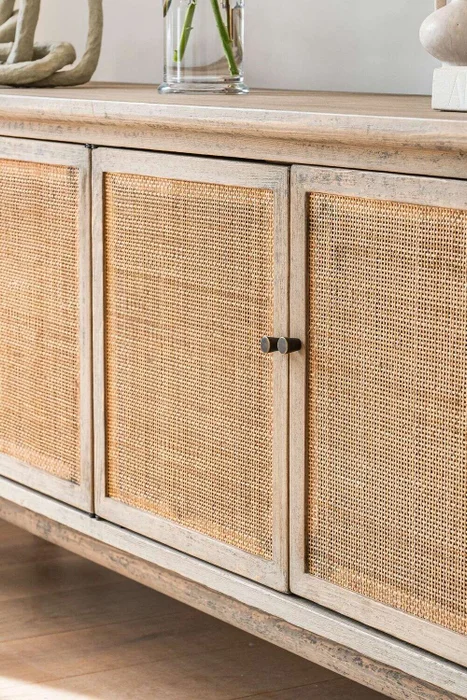 APARADOR SAKURA - PINO MACIZO RECICLADO GRIS en Madera natural - Muebles para TV, Uruguay | La Iberica, vista 8