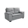 Juego De Living Sillón 2 Cuerpos Tapizado Tela Chenille en Gris - Sillones y sofás, Uruguay | Soy Hogar, vista 2