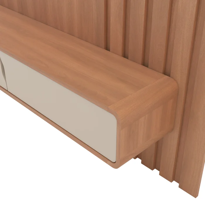 Panel para TV Montana en Madera natural - Aparadores y recibidores, Uruguay | RM Muebles y Deco, vista 4