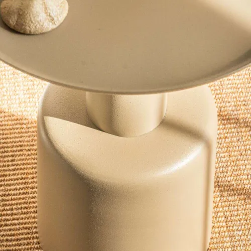 MESA AUXILIAR - NUDE en Naranja - Mesas de living, Uruguay | La Iberica