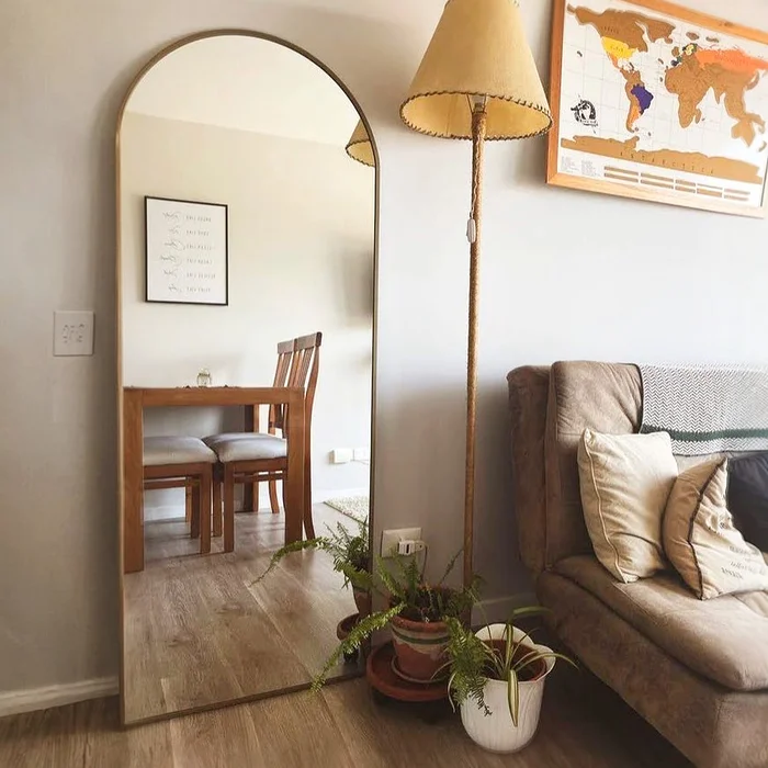 Espejo Medio Punto Grande - Dormitorio, Uruguay | Casa Ernesta, vista 2