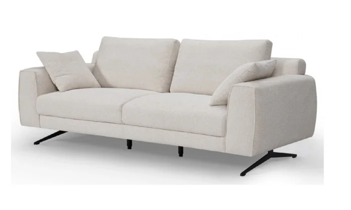 Sofa 3 cps MAGNUS - Beige en Beige - Sillones y sofás, Uruguay | Finkel