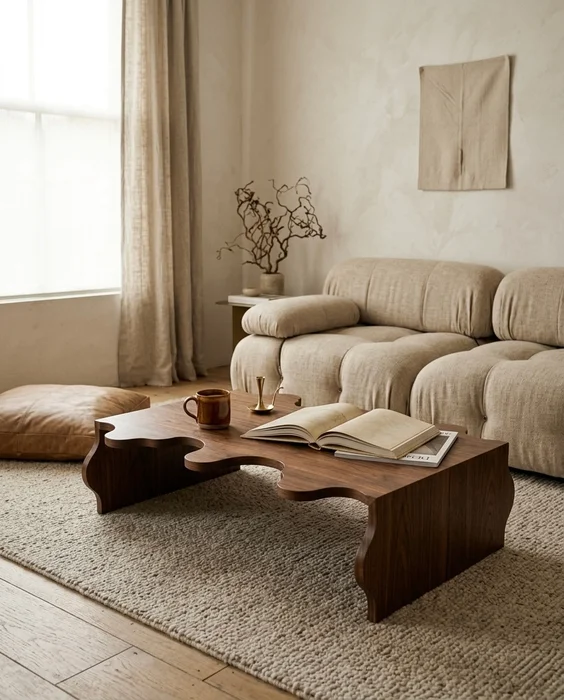 MESA DE LIVING DISEÑO ELO en Marrón - Muebles, Uruguay | Indrana, vista 10