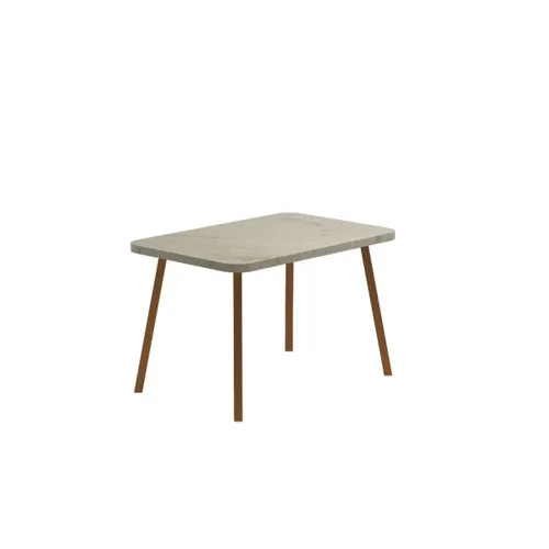 Mesa Stellar Rectangular - Rose en Rosa - Mesas de comedor, Uruguay | Rústico Hogar