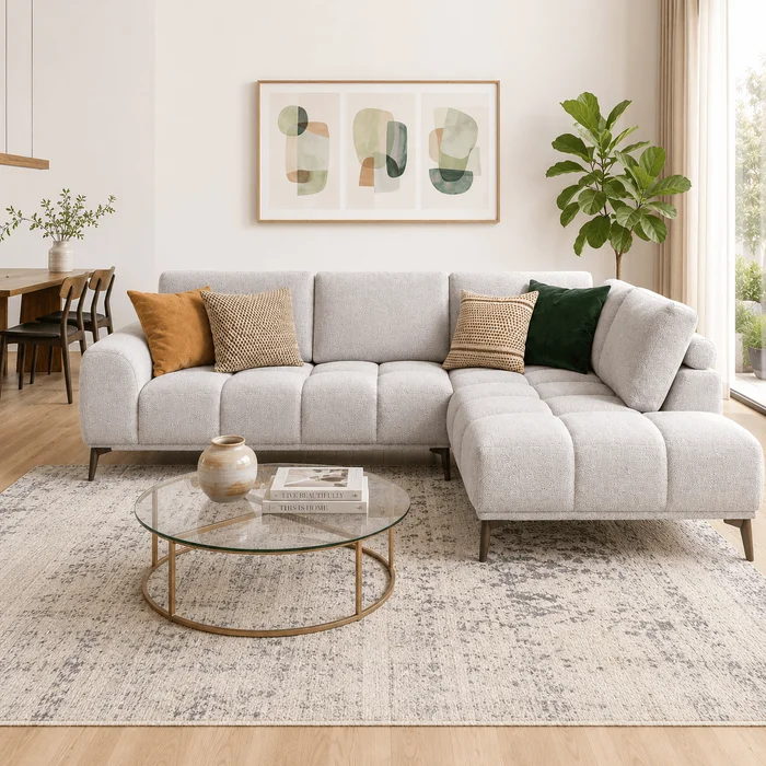 SOFÁ ESQUINERO PARIS en Gris - Sillones y sofás, Uruguay | Forum Design, vista 2