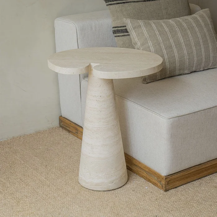Mesa lateral Mushroom G en Madera natural - Mesas de arrimo, Uruguay | De Arcos
