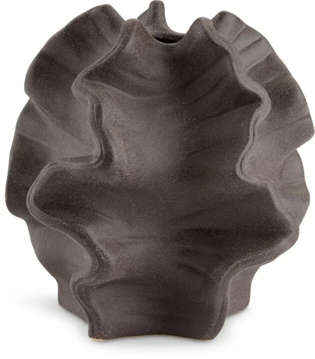 Jarrón VILHELM H18cm oscuro marrón en Marrón oscuro - Jarrones, Uruguay | JYSK