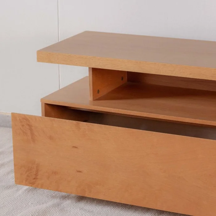 Rack Varanassi - 1,20 en Madera natural - Muebles para TV, Uruguay | Fábrica Italiana, vista 2
