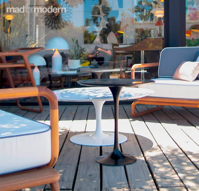 Tulip Coffee Table | Eero Saarinen en Madera natural - Mesas de living, Uruguay | Mad for Modern, vista 6