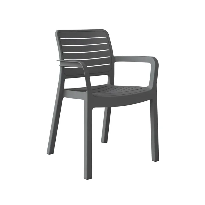 Silla de Exterior Miami - Negro en Negro - Sillas, Uruguay | Ecowood, vista 2