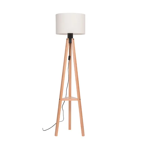 Lámpara de Pie Madera Triple Econ 38 cm Con Tabla - Lámparas de pie, Uruguay | Berna home