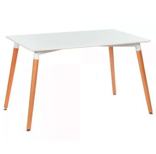 Mesa Eames Rectangular 1,20 Tapa Blanca 100% Mdf en Blanco - Mesas de arrimo, Uruguay | Muebles Express