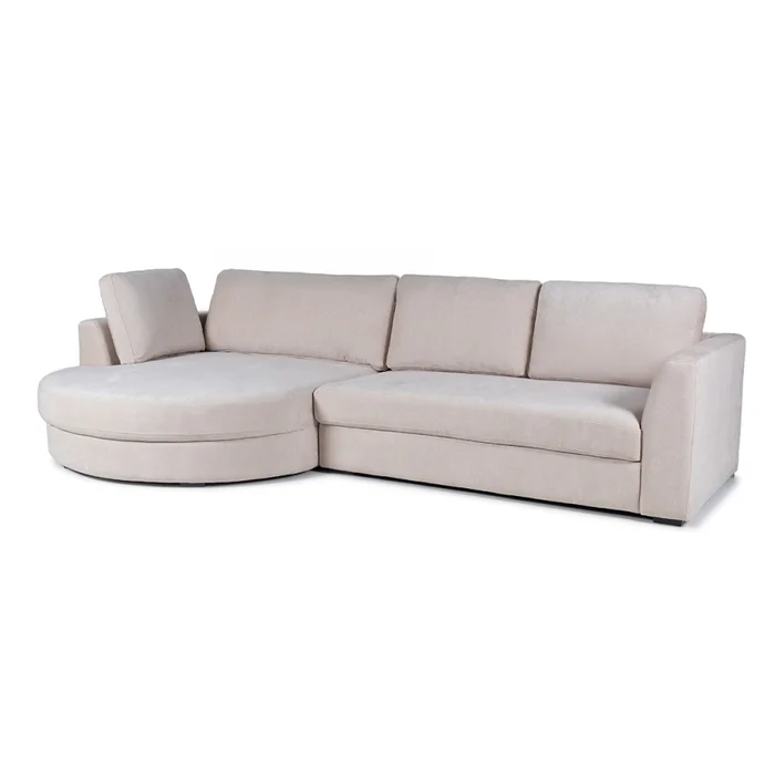 Rinconera Lotus - Tela Microfibra - Chaise Izquierdo - 12072 (Beige) en Beige - Sillones y sofás, Uruguay | NYR