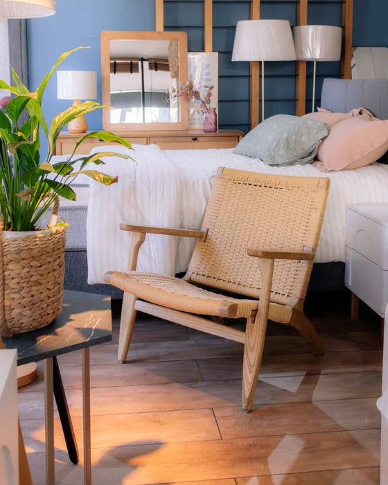 Butaca Poltrona Hanoi Teca en Madera natural - Butacas, banquetas y puffs, Uruguay | Berna home, vista 2