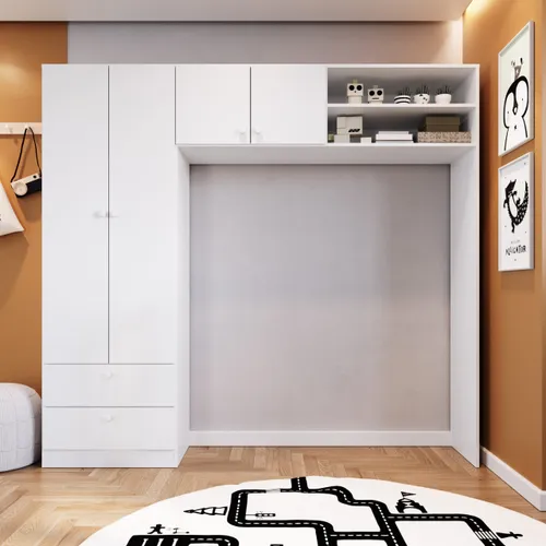 Ropero con hueco para cuna - Roperos y placares, Uruguay | RM Muebles y Deco