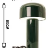 Lampara De Mesa Táctil Tipo Hongo Inalambrica Recargable - Iluminarás en Verde, Gris - Lámparas de mesa, Uruguay | Iluminaras, vista 18 de 18