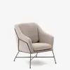 Butaca Brida - beige y patas de acero con acabado negro en Beige - Butacas, banquetas y puffs, Uruguay | Kavehome, vista 1 de 9