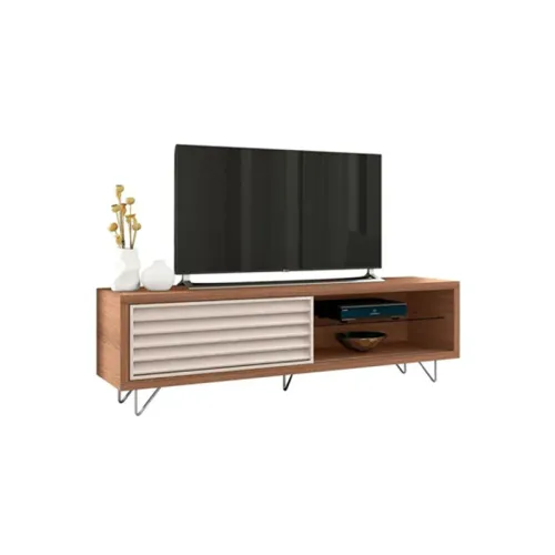 Rack Venezza - Nature/off white — Urumobil - Muebles para TV, Uruguay | Urumobil