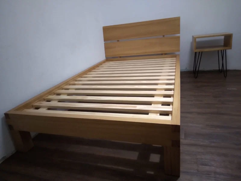 Cama Toronto en Madera natural - Dormitorio, Uruguay | Tree House Deco, vista 5
