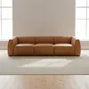 Sofá 4 Cuerpos Cuero Marron Tufa Camel en Beige - Sillones y sofás, Uruguay | Divino, vista 1 de 6