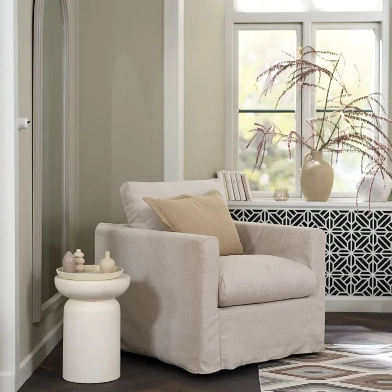Sillón LYNGAA beige en Beige - Butacas, banquetas y puffs, Uruguay | JYSK
