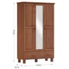 FINESTRA- ROPERO BRONZE 3 PUERTAS 2 CAJONES 1141TN - Roperos y placares, Uruguay | Alfa Ventas, vista 3 de 3