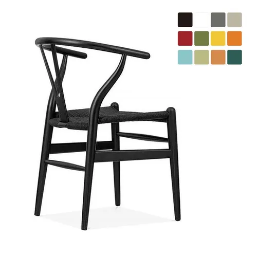 Silla Wishbone | Hans Wegner | Colores en Blanco - Sillas, Uruguay | Mad for Modern
