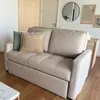 Sofá Cama Dallas 2 Cuerpos 150cm - Beige Aqua Block - Sillones y sofás, Uruguay | Berna home, vista 2 de 7