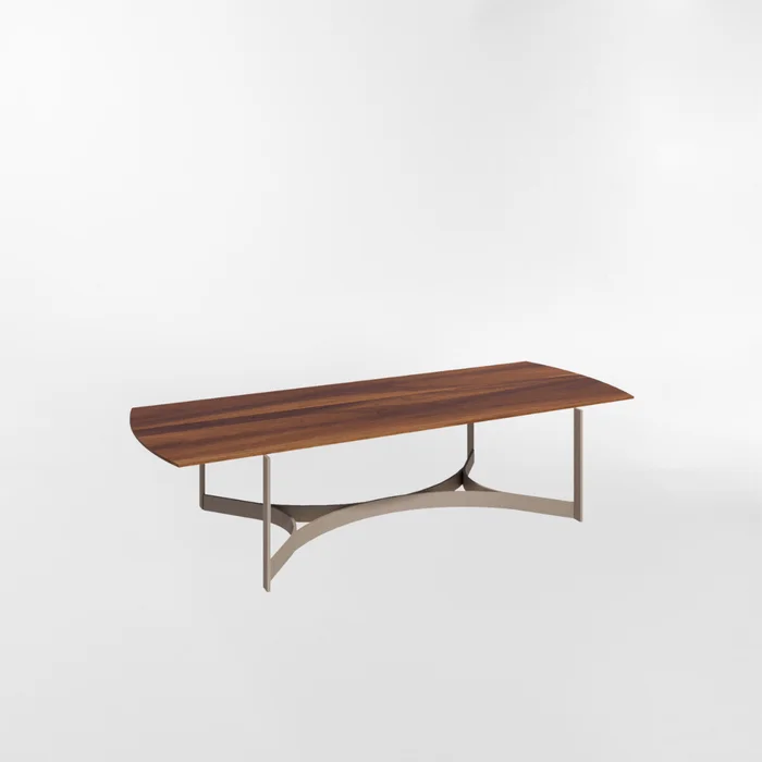 MESA DE EXTERIOR BONNA Beige  en Marrón - Mesas de comedor, Uruguay | Viasono, vista 2