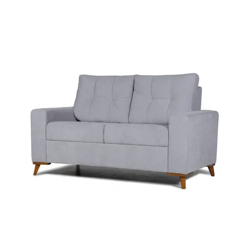 Sofá Katrina - Tela Microfibra - 2 cuerpos - 10286 (Gris) en Gris - Sillones y sofás, Uruguay | NYR
