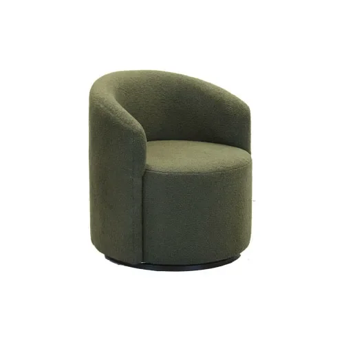 S-84 Butaca giratoria 67x67x75 en Verde oliva - Sillones y sofás, Uruguay | Victoriana