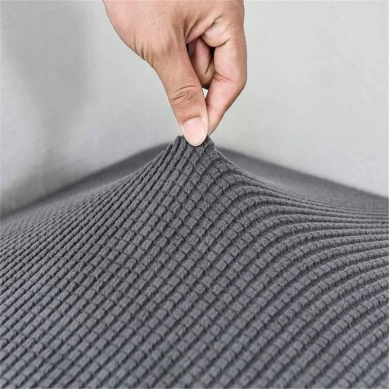 Funda para almohadón de sillón - gris en Gris - Textiles, Uruguay | Buho Store, vista 5