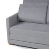 Sofá Cama Niki - Tela Rústica - 9910 (Lino Gris) en Gris - Sillones y sofás, Uruguay | NYR, vista 7 de 8