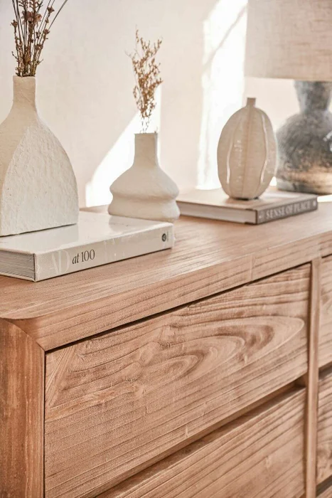 COMODA MALVA XL - 1.60 MTS en Madera natural - Bibliotecas, Uruguay | La Iberica, vista 14