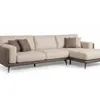 Sofa con Chaise Longue DÚO - Beige en Beige - Sillones y sofás, Uruguay | Finkel, vista 2 de 5