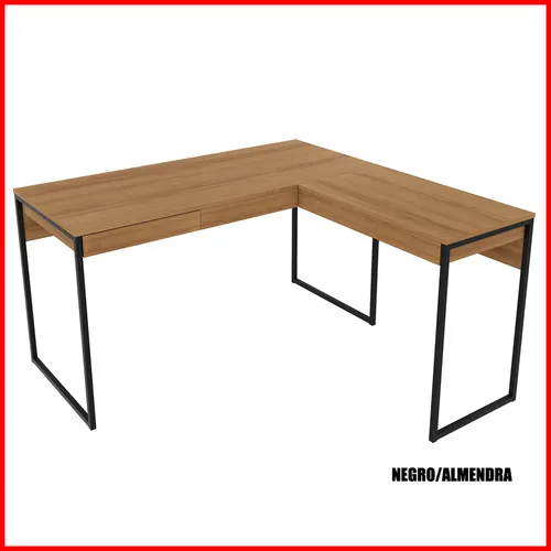 Escritorio esquinero con cajon – ME 4157 - Escritorios y sillas de escritorio, Uruguay | Punto Unión