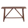 Consola/mesa De Arrime Living Madera-de-mango Marron Farm Castaño en Marrón - Mesas de living, Uruguay | Divino, vista 3 de 6