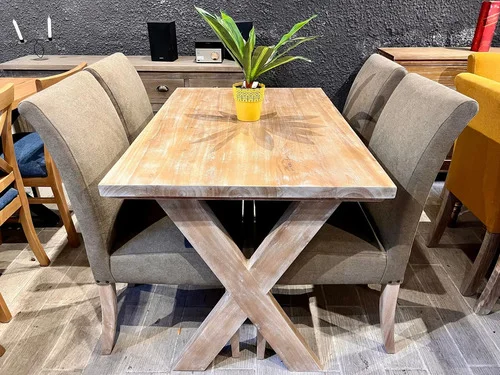Juego De Comedor Madera Maciza Ozark Cruceta Con 4 Sillas A Eleccion en A Eleccion - Mesas de comedor, Uruguay | Ozark Home, vista 8