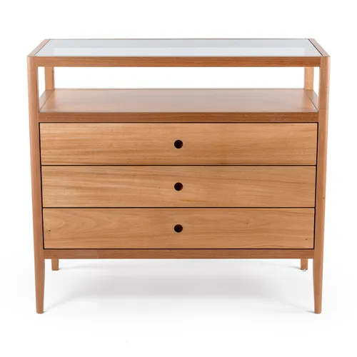 COMODA KIEV JEQUITIBA IN NATURA 116X49X91H CM en Madera natural - Aparadores y recibidores, Uruguay | Vinibel