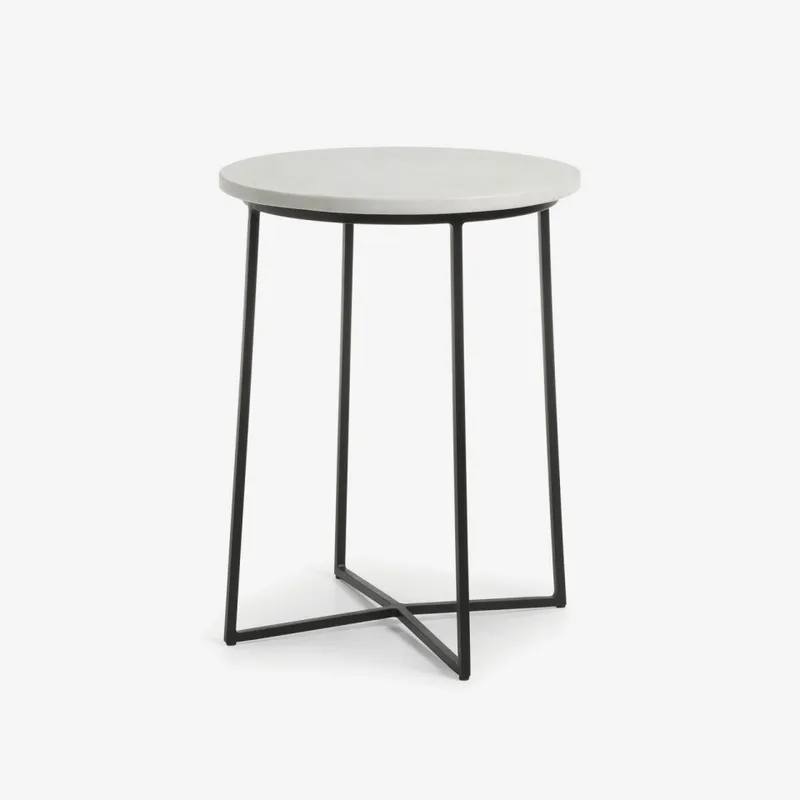 Mesa auxiliar Bryson B Ø 41 cm en Multicolor - Mesas de arrimo, Uruguay | Kavehome