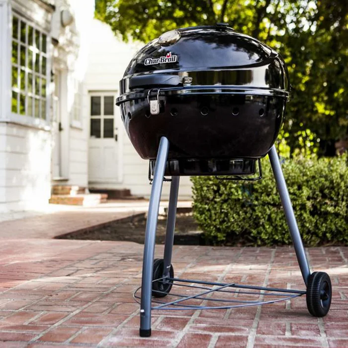Parrilla Barbacoa A Carbón Acero-inoxidable Kettleman en Negro - Exterior, Uruguay | Divino, vista 3