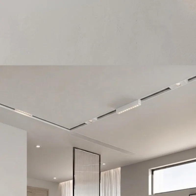Spot Lineal LED Magnético G2 12W 2700K Blanco en Blanco - Lámparas colgantes, Uruguay | Serlux, vista 3