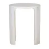 Mesa Auxiliar Madera Blanco Oval en Blanco - Mesas de living, Uruguay | Divino, vista 2 de 10