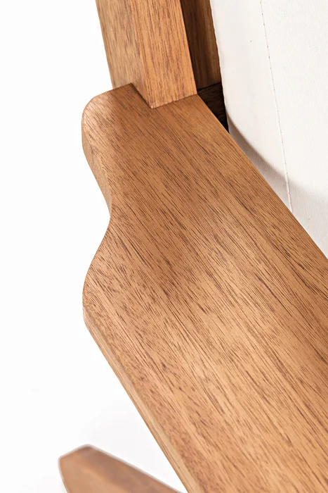 SOFA LOTUS 2 LUGARES ACQUABLOCK CRUDO 144x87x86CM JATOBA en Madera natural - Muebles para el exterior, Uruguay | Vinibel, vista 8